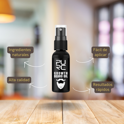 PURE Aceite crecimiento barba